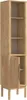 vidaXL Badkamerkast FLORO, wassenbruin, 35 x 30 x 160 cm Productafbeelding-voorbeeld 5