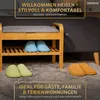 ONVAYA® Premium Gästehausschuhe Set Waschbare Produktbild-Vorschau 7