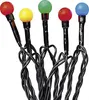 Lichterkette LED Kugel bunt 20 LEDs Deko Innen Beleuchtung Produktbild-Vorschau 2