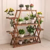 FATIVO Scaffale per fiori da balcone in legno massello, 8 Anteprima dell’immagine prodotto 1