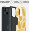 A close-up, layered view of an iPhone case, showing its construction and design. Náhled obrázku produktu