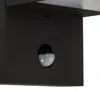 Lucande LED-Außenwandlampe Silvan, anthrazit, Sensor, IP54 Produktbild-Vorschau 5