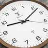 Holzwerk FELSBERG (FUNK) moderne 30 cm Holz Funk Wanduhr Produktbild-Vorschau 3