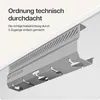 Desktronic kanał kablowy na biurko, 2x43cm, wysokiej Podgląd zdjęcia produktu 4