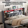 Letto matrimoniale con rete a molle INONEFT, dimensioni Anteprima dell’immagine prodotto 5