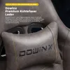 Fauteuil de gaming luxueux, en cuirPolyuréthanematelassé, Voir les images du produit 4