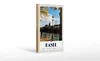 Holzschild Reise 12x18 cm Basel Schweiz Fluss Riesenrad Produktbild-Vorschau 1