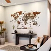 Holz-Weltkarte Wandkunst – 3D Holz Pinnwand Karte, Reise Produktbild-Vorschau 8