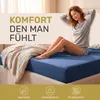 Lavea® Spannbettlaken 120x200cm, Maya, 100% Baumwolle – Produktbild-Vorschau 5