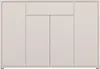 Forte ALICE SPRINGS Schuhschrank 140 150, moderner Produktbild-Vorschau 2