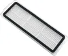 A close-up, angled view of a white vacuum cleaner filter with a black rubber seal. Anteprima dell’immagine prodotto