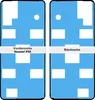 Huawei P20 Akkudeckel Klebefolie Kleber Backcover Rahmen Produktbild-Vorschau 1