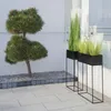 Záhonové rastliny kovový box čierny 90 cm Náhľad obrázku produktu 7