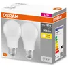 A product package for OSRAM LED bulbs, showing two bulbs on the front. Produktbild-Vorschau