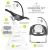 Hauck Alpha Plus Weiß Newborn Set Deluxe - 4-tlg. Produktbild-Vorschau 2