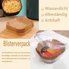 Airfryer Backpapier, 100 Stück 20cm Antihaft Wasserdicht Produktbild-Vorschau 3