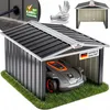 GARDEBRUK® Mähroboter Garage Metall Wetterbeständig Produktbild-Vorschau 1