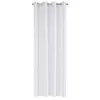 EUROFIRANY | Vorhang - 140 x 250 cm - weiße Gardine - Glatt Produktbild-Vorschau 1