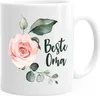 Kaffee-Tasse Beste Oma Geschenk Geschenk-Tasse MoonWorks® Produktbild-Vorschau 1