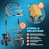 MONZANA® 3in1 Einkaufstrolley 56L bis 50 kg klappbar Produktbild-Vorschau 4