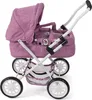 A side view of a pink doll stroller. Produktbild-Vorschau