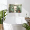 MuchoWow® - Leinwandbilder - Vintage - Toilette - Produktbild-Vorschau 2