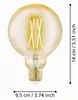 EGLO 110064, 4 W, 28 W, casquillo E27, 300 lúmenes, luz Vista previa de la imagen del producto 5
