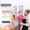 Heinner HF-HS205SWDE++ Kühl-Gefrierkombination mit Produktbild-Vorschau 10