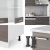 Küchenzeile Vicco R-Line Edelgrau/Weiß 300 cm , AP Produktbild-Vorschau 6