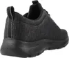 A rear view of a black Skechers sneaker. Náhľad obrázku produktu