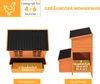 PawHut Hühnerstall aus Tannenholz, Hühnerhaus mit Produktbild-Vorschau 4