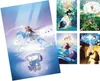 A collage of illustrations depicting scenes from Disney movies, likely for a game or collectible product. Náhled obrázku produktu