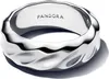 Ring für Damen mit Wellenoptik, Sterlingsilber von PANDORA Produktbild-Vorschau 3