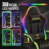 Gaming Stuhl, Bürostuhl Ergonomischer Gaming Sessel mit LED Produktbild-Vorschau 8