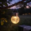 DOCHTMANN Lot de 4 lanternes solaires transparentes de 9 cm Voir les images du produit 2