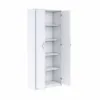 Meblando Bücherregal Simple R5 weiß, Kleiderschrank Produktbild-Vorschau 4