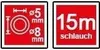 AIRPRESS - Spiral-Druckluftschlauch 15 Meter 8 x 5 mm Produktbild-Vorschau 5