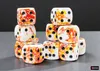 Chessex Würfelset Sunrise/black D6 16mm - 12 Stück Produktbild-Vorschau 3
