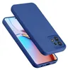 A blue phone case is shown on top of a smartphone. Podgląd zdjęcia produktu