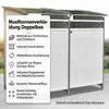 Mucola box na odpadky 2 tuny odpadkový koš skříň odpadkový Náhled obrázku produktu 2