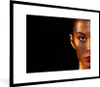 MuchoWow® Gerahmtes Poster Make-up - Gold - Frau - Luxus - Produktbild-Vorschau 1