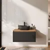 Planetmöbel ARISA Waschtisch 80 cm schwarz mit Produktbild-Vorschau 1