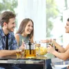 Teekanne Glas Teebereiter mit Edelstahlsieb, Produktbild-Vorschau 5