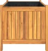 "2024"cloris Pflanzkübel mit Einlage 80x42x40 cm Massivholz Produktbild-Vorschau 6