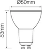 LED-line LED GU10 5W riflettore 410lm angolo di emissione Anteprima dell’immagine prodotto 2