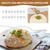 10-teilig Gärkorb Brot Set, 23cm Gärkörbchen zum Produktbild-Vorschau 3