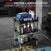 Klappbarer Werkzeugwagen 3-stufig aus Kunststoff und Stahl, Produktbild-Vorschau 6
