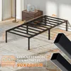 Vigevee Bettgestell Metallbett   90x200cm geräuscharm Produktbild-Vorschau 2