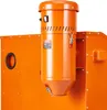 A close-up view of an orange industrial vacuum cleaner attachment. Voir les images du produit