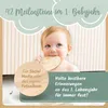 AMARI ® Meilensteinkarten Baby aus Holz - 42 Meilensteine Produktbild-Vorschau 2